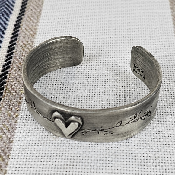 LISA LEONARD Designs Let Love Grow Pewter Cuff Bracelet - Picture 9 of 12